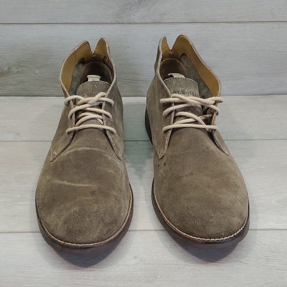 Cole Haan Mens Suede Chukka Ankle Lace Up Dress Boots shoes sz 11.5M main image 4